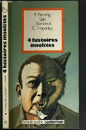 Couverture du produit · 4 [Quatre] histoires insolites