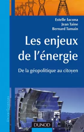 Couverture du produit · Les enjeux de l'énergie: De la géopolitique au citoyen