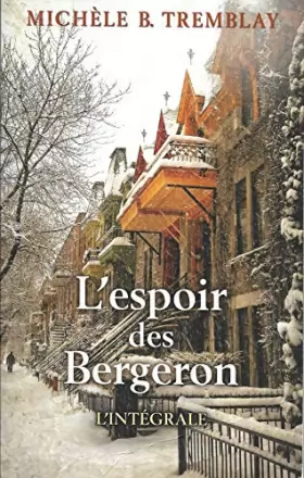 Couverture du produit · L'espoir des Bergeron