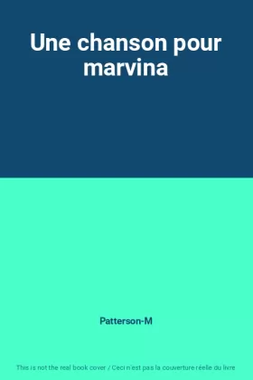 Couverture du produit · Une chanson pour marvina