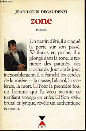 Couverture du produit · Zone