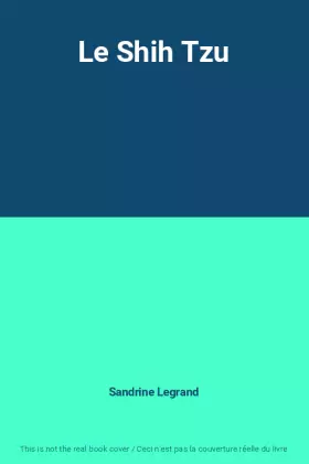 Couverture du produit · Le Shih Tzu