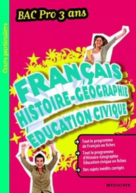 Couverture du produit · Français Histoire - Géographie, Education civique