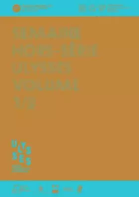 Couverture du produit · Semaine - Ulysses 01