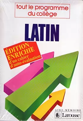 Couverture du produit · Latin : 4e-3e, tout le programme du collège