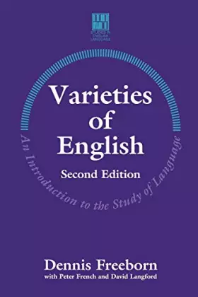 Couverture du produit · Varieties of English: An Introduction to the Study of Language
