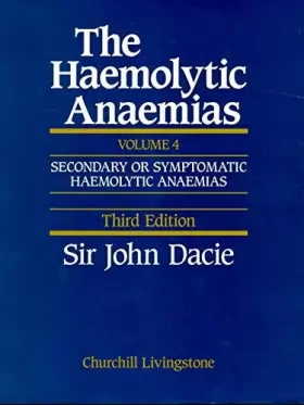 Couverture du produit · Secondary or Symptomatic Haemolytic Anaemias (v.4)