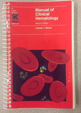 Couverture du produit · Manual of Clinical Hematology