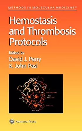 Couverture du produit · Hemostasis and Thrombosis Protocols