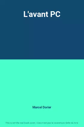 Couverture du produit · L'avant PC