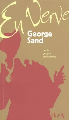 Couverture du produit · George Sand en verve