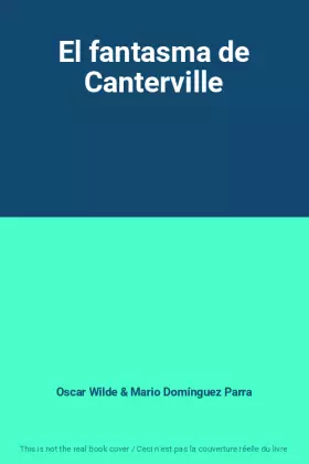 Couverture du produit · El fantasma de Canterville