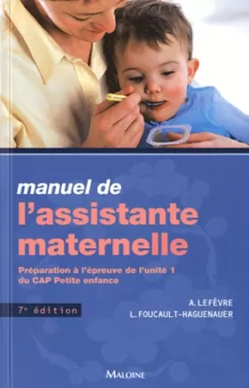 Couverture du produit · Manuel de l'assistante maternelle, 7e ed.