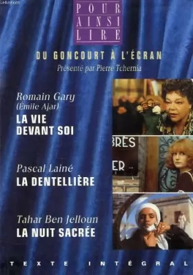 Couverture du produit · Du Goncourt à l'écran - La vie devant soi - La dentellière - La nuit sacrée