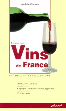 Couverture du produit · Recueil des vins de France
