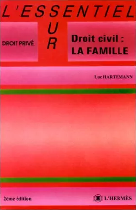 Couverture du produit · L'essentiel sur : droit privé
