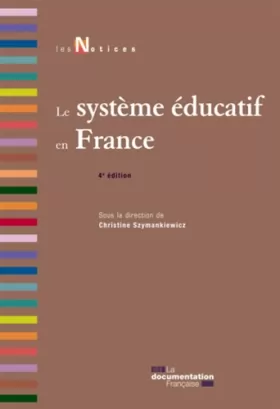 Couverture du produit · Le système éducatif en France