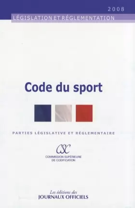 Couverture du produit · Code du sport