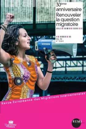 Couverture du produit · 30EME ANNIVERSAIRE. RENOUVELER LA QUESTION MIGRATOIRE