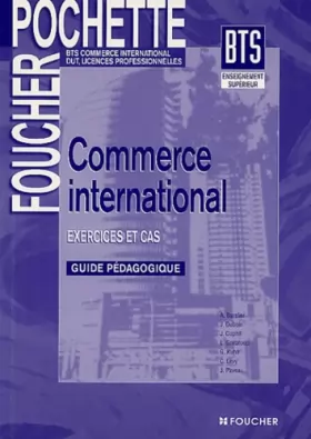 Couverture du produit · Pochette Commerce international (guide pédagogique)