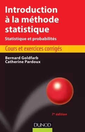 Couverture du produit · Introduction à la méthode statistique - 7e édition