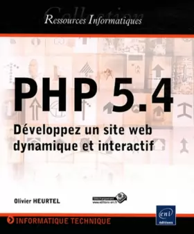 Couverture du produit · PHP 5.4 - Développez un site web dynamique et interactif