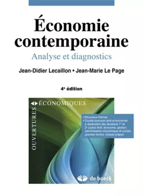 Couverture du produit · Économie contemporaine analyse et diagnostics
