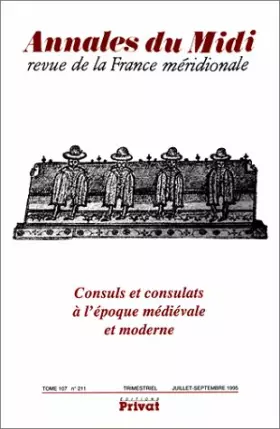 Couverture du produit · Consuls et consulats à l'époque médiévale et moderne