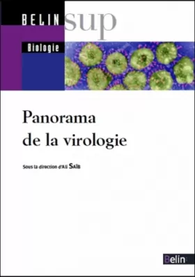 Couverture du produit · Panorama de la virologie