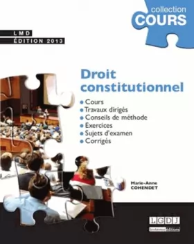 Couverture du produit · Droit constitutionnel édition 2013