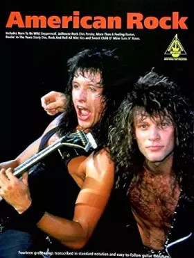 Couverture du produit · Partition : American Rock Rec Version Guit Tab