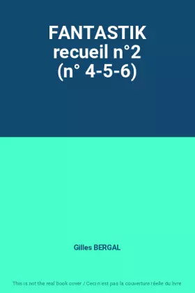 Couverture du produit · FANTASTIK recueil n°2 (n° 4-5-6)