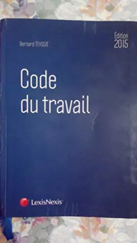 Couverture du produit · Code du travail 2015