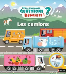 Couverture du produit · Les camions - Questions/Réponses - Dès 3 ans