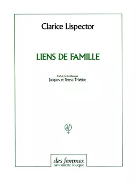 Couverture du produit · Liens de famille: Contes et nouvelles