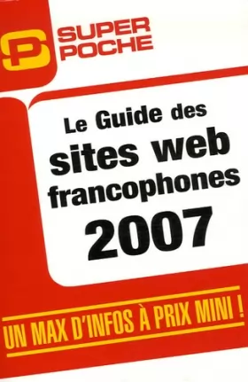 Couverture du produit · Le Guide des sites web francophones