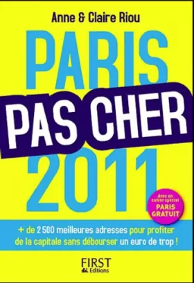 Couverture du produit · PARIS PAS CHER 2011