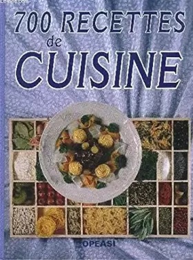 Couverture du produit · 700 Recettes de cuisine