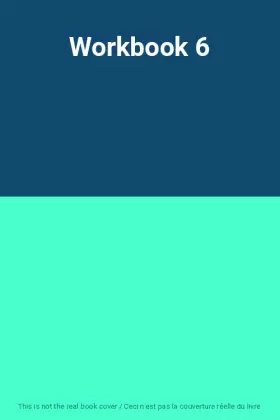 Couverture du produit · Workbook 6