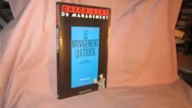 Couverture du produit · Le management au quotidien