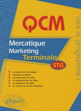 Couverture du produit · QCM de mercatique (marketing) Tle STG