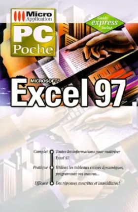 Couverture du produit · Excel 97 : Microsoft
