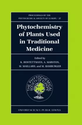Couverture du produit · Phytochemistry of Plants Used in Traditional Medicine