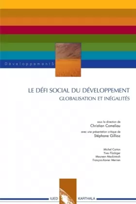 Couverture du produit · Le défi social du développement : globalisation et inégalités