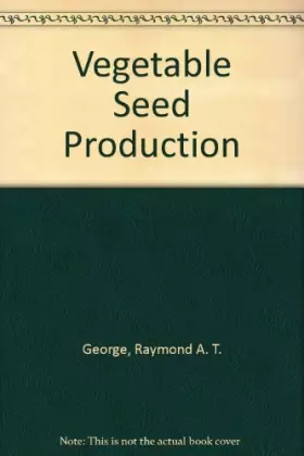 Couverture du produit · Vegetable Seed Production