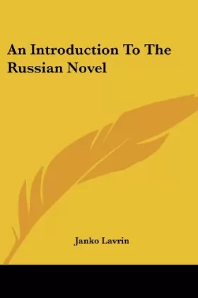 Couverture du produit · An Introduction to the Russian Novel