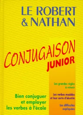 Couverture du produit · Robert et Nathan : conjugaison junior, 8-12 ans