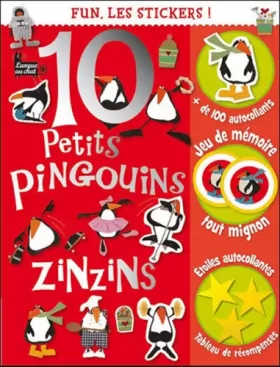 Couverture du produit · 10 petits pingouins zinzins