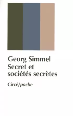 Couverture du produit · Secret et sociétés secrètes