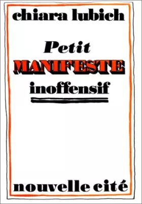 Couverture du produit · Petit manifeste inoffensif